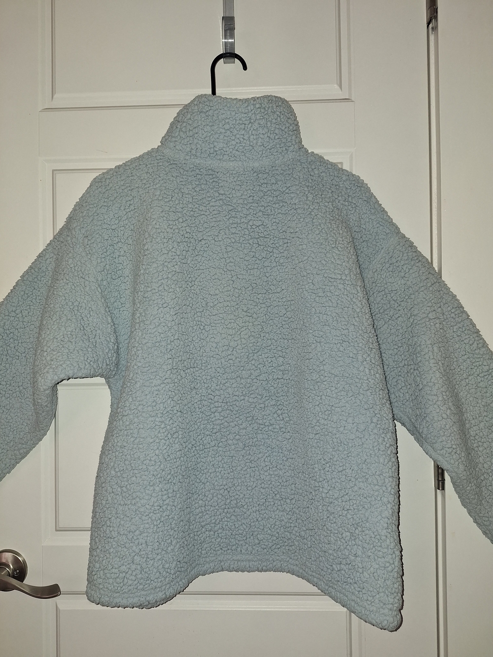 Snoopy Light Blue Sherpa Pullover - Stay Cool L - Picture 6 of 6